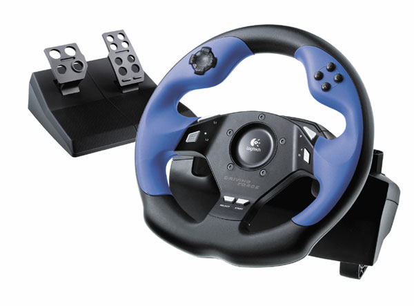 Logitech Force Driving Wheel and Pedals: