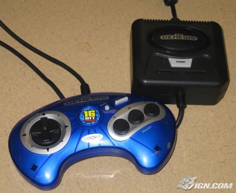 Radica Sega Genesis 16 Bit Power 2003 Controller Plug N Play TV Game 