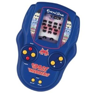Space Invaders Vintage Excalibur Electronic Portable Handheld Game for sale online 